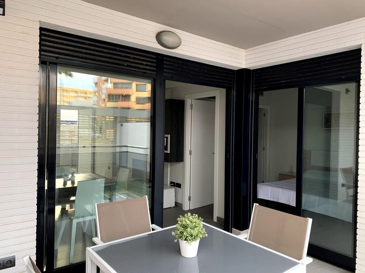 Apartamento Con Jardin En Primera Linea De Playa Con Parking Y Piscina Peñíscola Extérieur photo